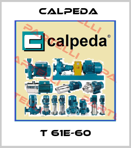 T 61E-60 Calpeda