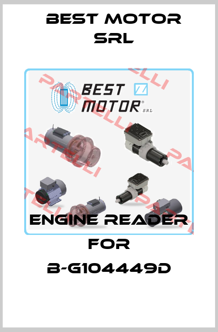 engine reader for B-G104449D Best motor srl