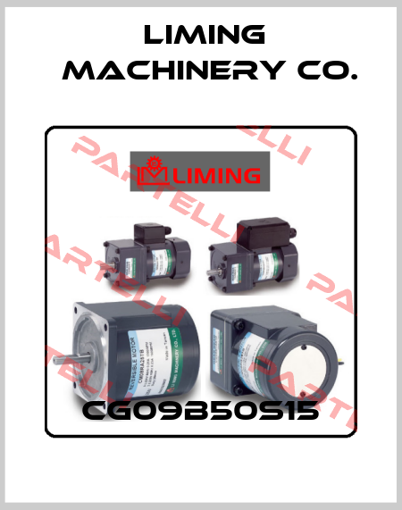 CG09B50S15 LIMING  MACHINERY CO.