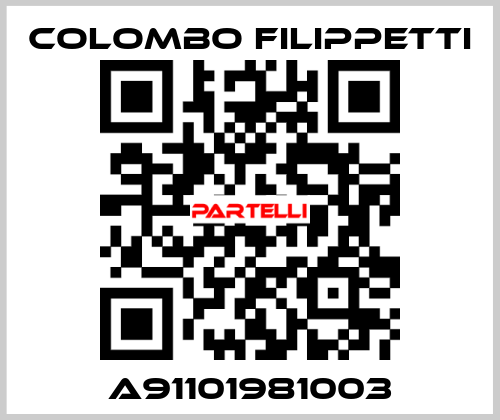 A91101981003 Colombo Filippetti