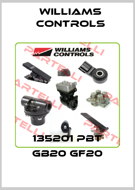 135201 PBT GB20 GF20 Williams Controls