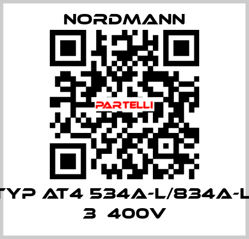 Typ AT4 534A-L/834A-L, 3х400V Nordmann