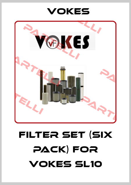 Filter set (six pack) for Vokes SL10 Vokes