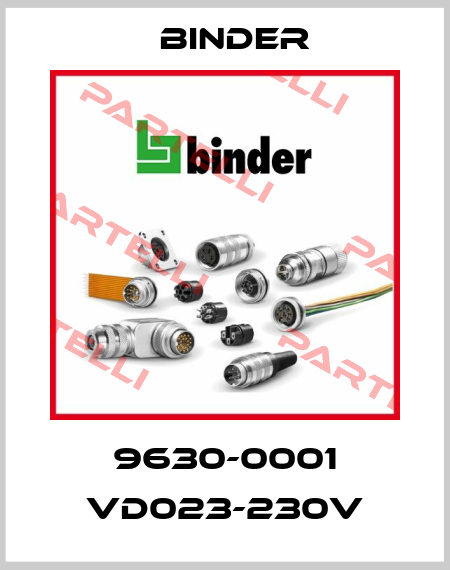 9630-0001 VD023-230V Binder