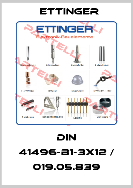 DIN 41496-B1-3x12 / 019.05.839 Ettinger