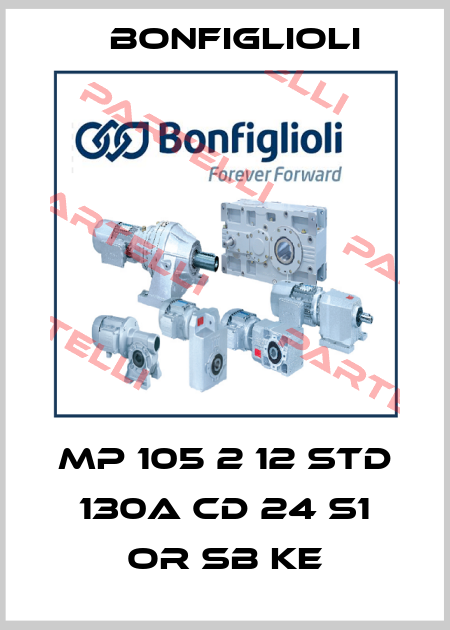 MP 105 2 12 STD 130A CD 24 S1 OR SB KE Bonfiglioli