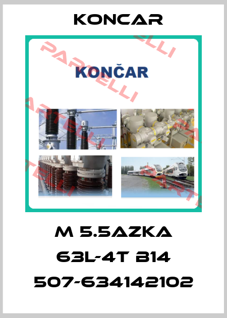 M 5.5AZKA 63L-4T B14 507-634142102 Koncar