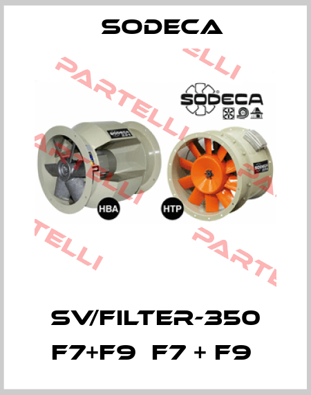 SV/FILTER-350 F7+F9  F7 + F9  Sodeca