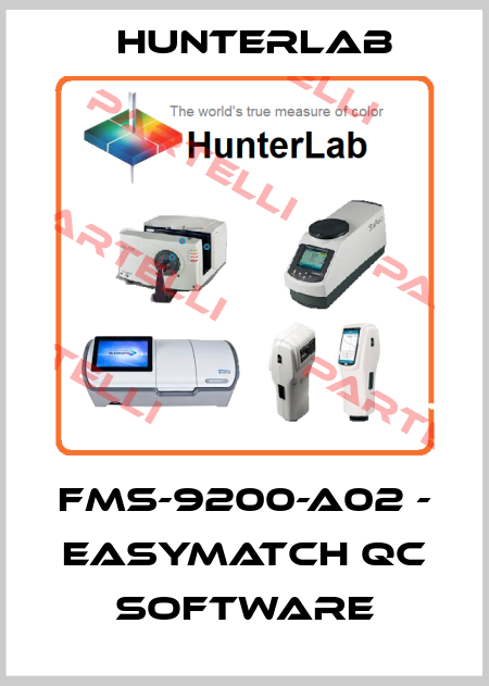 FMS-9200-A02 - EasyMatch QC Software HUNTERLAB