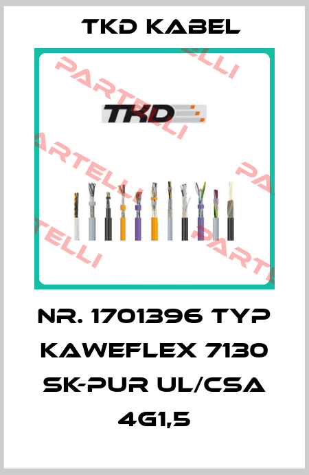 Nr. 1701396 Typ KAWEFLEX 7130 SK-PUR UL/CSA 4G1,5 TKD Kabel