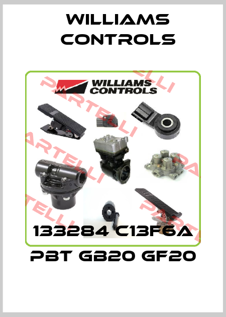 133284 C13F6A PBT GB20 GF20 Williams Controls