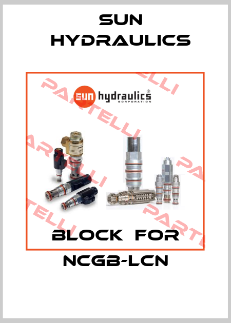 block  for NCGB-LCN Sun Hydraulics