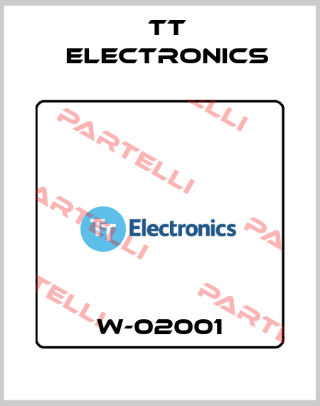 W-02001 TT Electronics
