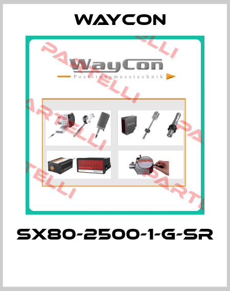 SX80-2500-1-G-SR  Waycon