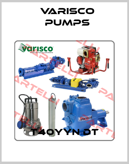 T40YYN DT Varisco pumps