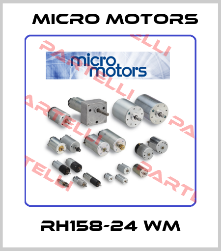 RH158-24 WM Micro Motors