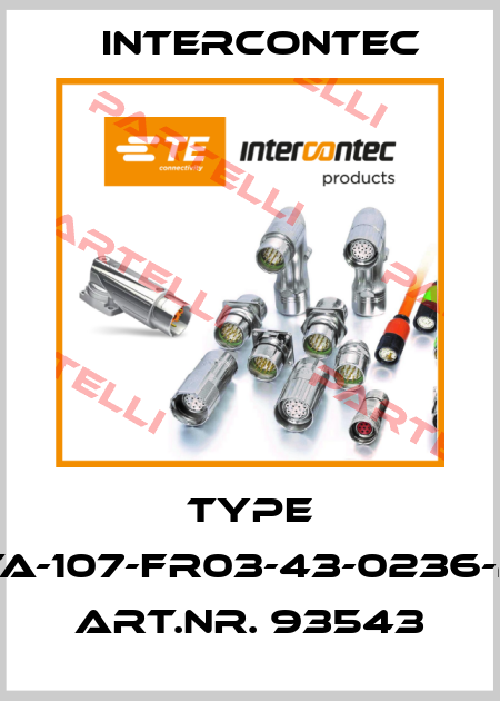 Type BSTA-107-FR03-43-0236-200  Art.nr. 93543 Intercontec