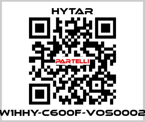 W1HHY-C600F-VOS0002 Hytar