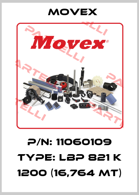 P/N: 11060109 Type: LBP 821 K 1200 (16,764 mt) Movex
