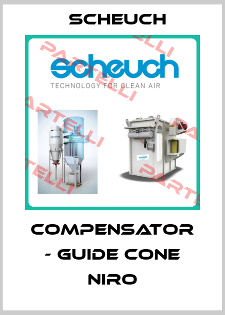 compensator - guide cone NIRO Scheuch