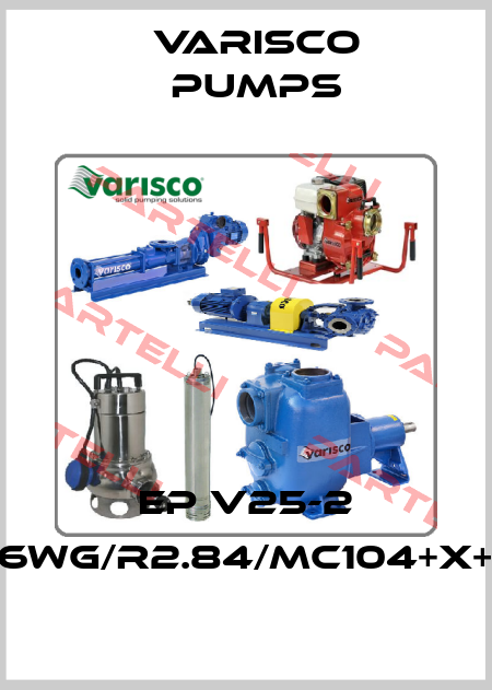 EP V25-2 ST6WG/R2.84/MC104+X+BP Varisco pumps