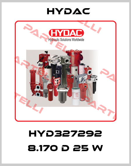 HYD327292 8.170 D 25 W Hydac