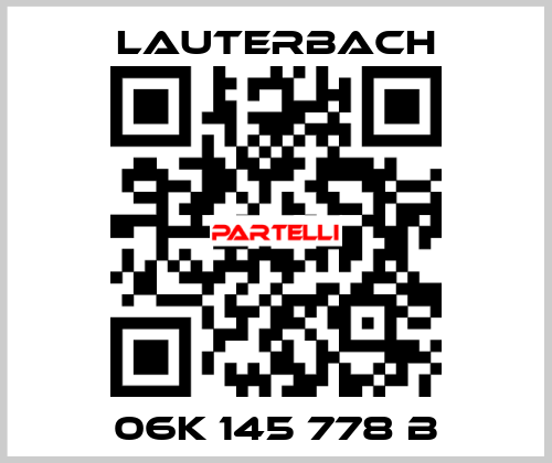 06K 145 778 B Lauterbach