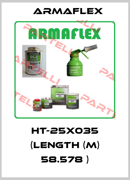 HT-25X035 (LENGTH (M) 58.578 ) ARMAFLEX