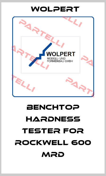 benchtop hardness tester for Rockwell 600 MRD Wolpert