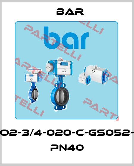 PKO2-3/4-020-C-GS052-08 PN40 bar