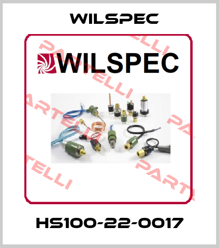 HS100-22-0017 Wilspec