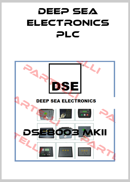 DSE8003 MKII DEEP SEA ELECTRONICS PLC