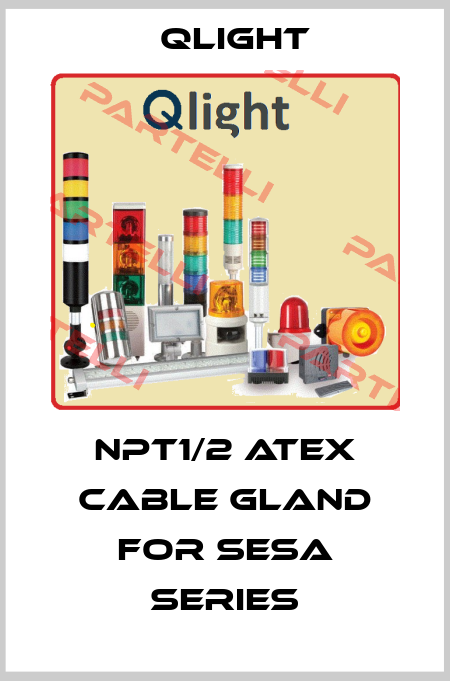 NPT1/2 ATEX cable gland for SESA series Qlight