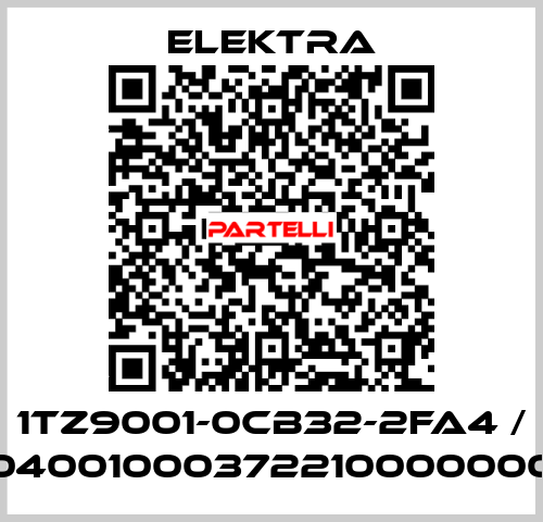 1TZ9001-0CB32-2FA4 / 04001000372210000000 ELEKTRA