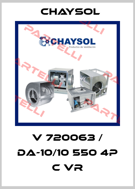 V 720063 / DA-10/10 550 4P C VR Chaysol