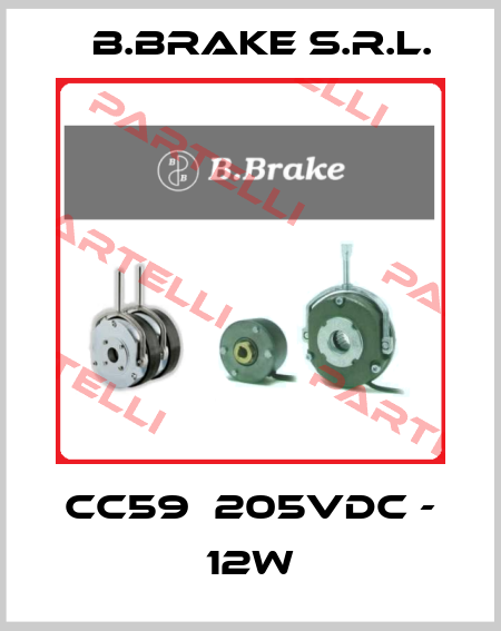 CC59  205VDC - 12W B.Brake s.r.l.