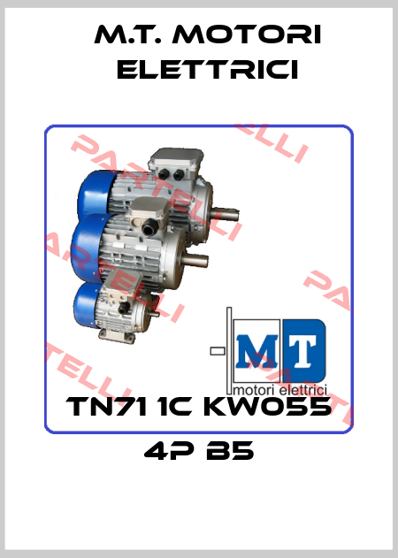 Tn71 1C KW055 4P B5 M.T. Motori Elettrici
