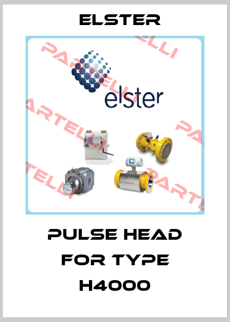 Pulse head for Type H4000 Elster