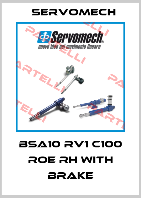 BSA10 RV1 C100 ROE RH with brake Servomech