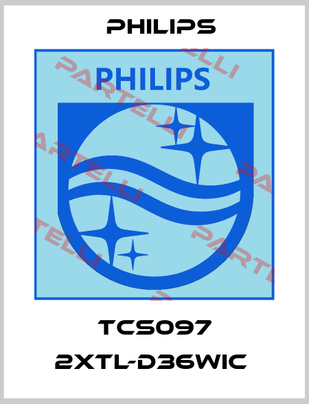 TCS097 2XTL-D36WIC  Philips