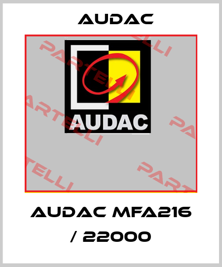 Audac MFA216 / 22000 Audac