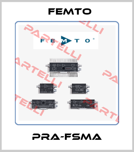 PRA-FSMA Femto
