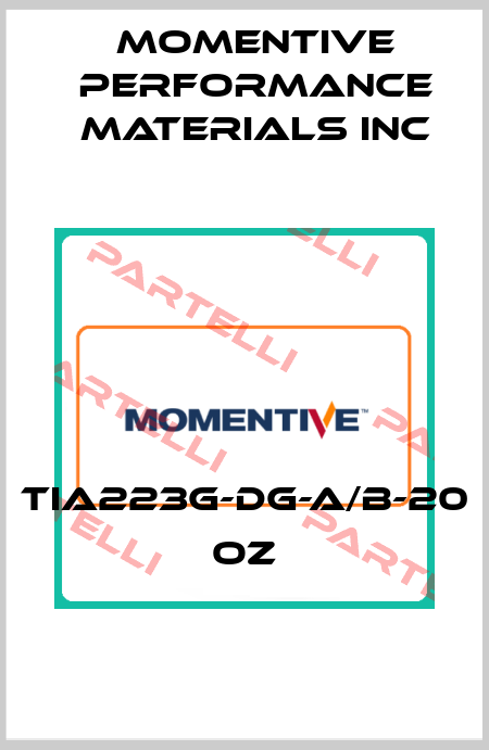 TIA223G-DG-A/B-20 OZ Momentive Performance Materials Inc