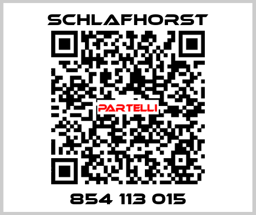 854 113 015 Schlafhorst