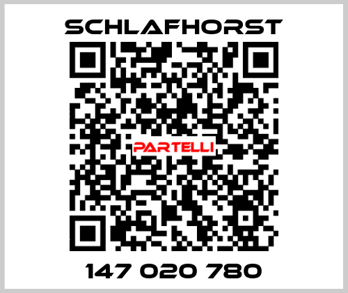 147 020 780 Schlafhorst
