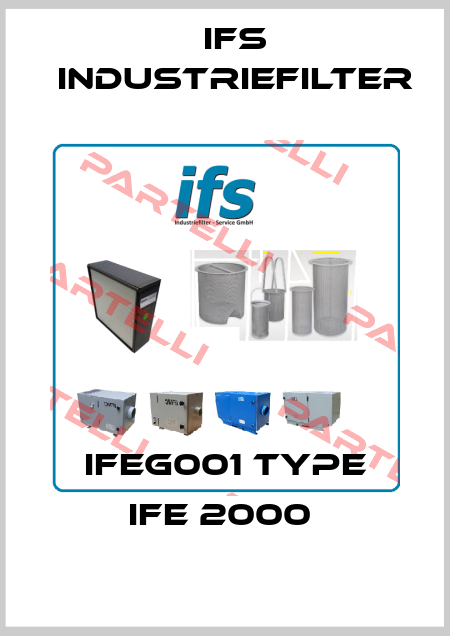 IFEG001 Type IFE 2000  IFS Industriefilter