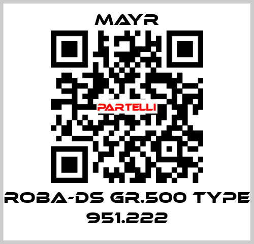 ROBA-DS Gr.500 Type 951.222 Mayr