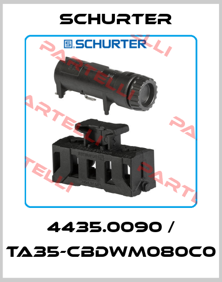 4435.0090 / TA35-CBDWM080C0 Schurter