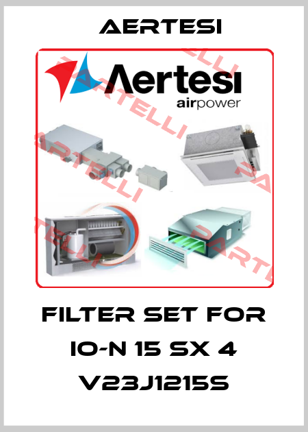 filter set for IO-N 15 SX 4 V23J1215S Aertesi