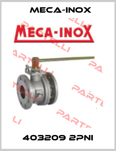 403209 2PNI Meca-Inox